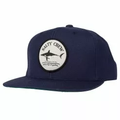 Salty Crew Bruce 6 Panel Snapback Hat -Apparel Shop salty crew bruce 6 panel snapback hat navy front v2