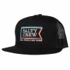 Salty Crew Layers Trucker Hats -Apparel Shop salty crew layers trucker hat black front