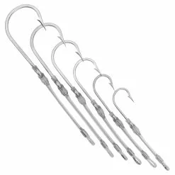 Dozer Tackle Stainless Steel Single Hook Rigs