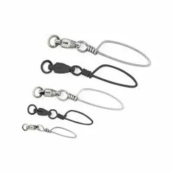 Melton Tackle Single Welded Eye Ball Bearing Snap Swivels