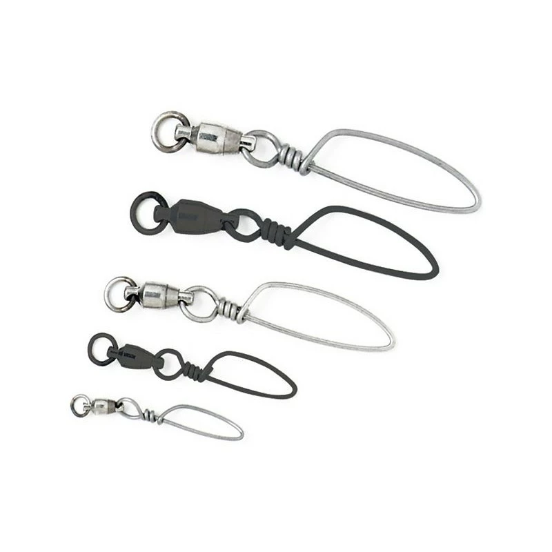 Melton Tackle Single Welded Eye Ball Bearing Snap Swivels 3 Melton Tackle Single Welded Eye Ball Bearing Snap Swivels