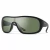 SMITH OPTICS Smith Spinner Sunglasses -Apparel Shop smith spinner sunglasses matte black frame chromapop polarized gray green lens 1